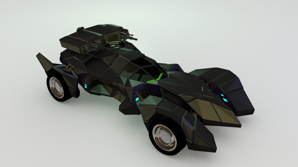 Batmobile Armored ver2.0 preview image 1